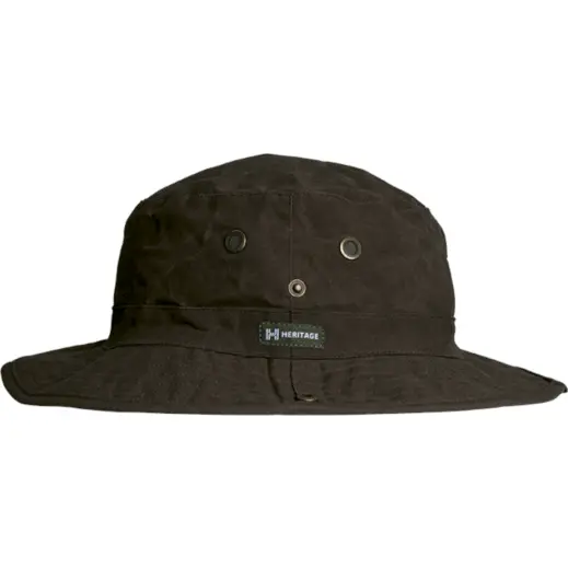 Heritage Washed Outdoor Hat Brown